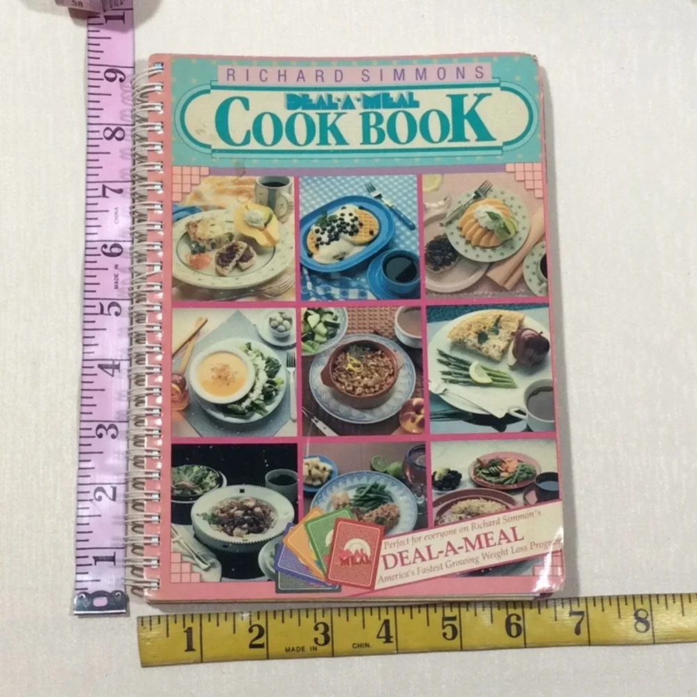 Vintage Richard Simmons Deal-A-Meal Cookbook